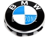Wheel center cap, chrome edge (OEM)