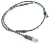 Rear brake pad wear sensor