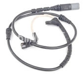Front brake pad wear sensor