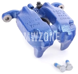 Rear blue brake caliper right M (396x24mm diameter) (OEM)