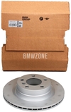 Rear brake disc (300x20mm) / 161mm brake drum (3' E9x 01.02.2011-30.04.2011) (OEM)