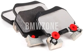 Rear brake pads (324x22mm M-Performance brakes) (OEM)