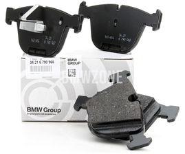 Rear brake pads (345x24mm / 370x24mm diameter) (OEM)