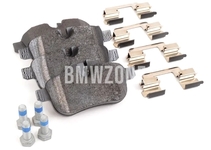 Rear brake pads (300x20mm diameter)
