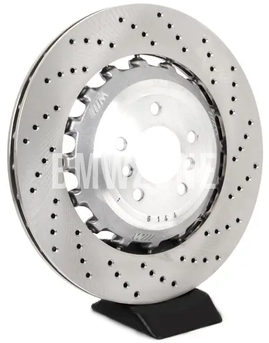 Rear right brake disc (396x24mm) M perforated (OEM)