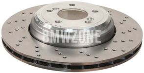 Rear right brake disc (350x24mm) M perforated
