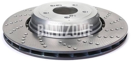 Rear right brake disc (370x24mm) M perforated (OEM)