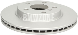 Front brake disc (282x22mm) (OEM)