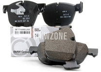 Front brake pads (332x30mm / 348x30mm diameter)