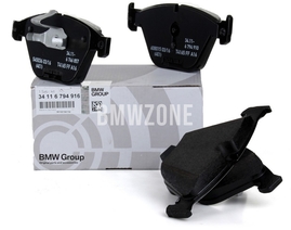 Front brake pads (324x30mm diameter) (OEM)