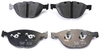 Front brake pads (374x36mm diameter) (OEM)