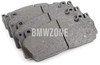 Front brake pads (400x38mm M Carbon Ceramic brakes) (OEM)