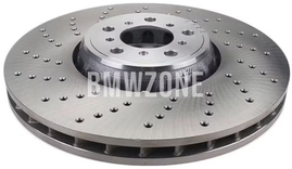 Front left brake disc (395x36mm) M perforated (OEM)