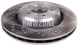 Front right brake disc (360x30mm) M perforated
