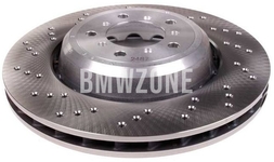 Front left brake disc (360x30mm) M perforated