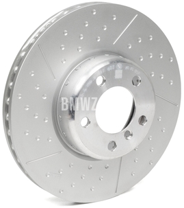 Front brake disc (340x30mm) M-Sport perforated (OEM)