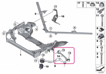 Front control arm right rear Z4 E89