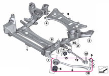 Front control arm left front X3 F25, X4 F26