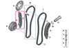 Timing chain guide rail BMW 11317797899 (OEM)