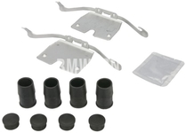 Front brake pads accessory kit (374x36mm / 154mm inner diameter)