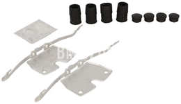 Front brake pads accessory kit (348x36mm / 154mm inner diameter, 374x36mm / 187mm inner diameter)
