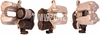 Rear brake caliper left (345x24mm diameter)