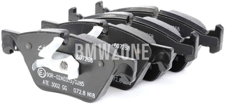 Front brake pads (330x24mm diameter)