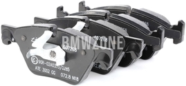 Front brake pads (330x24mm diameter)