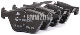 Front brake pads (330x24mm diameter)