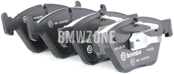 Front brake pads (330x24mm diameter)