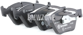 Front brake pads (330x24mm diameter)