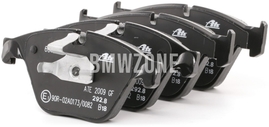 Front brake pads (348x30mm diameter)
