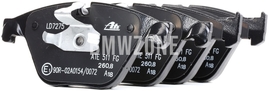 Front brake pads (348x30mm diameter)
