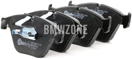 Front brake pads (348x30mm diameter)
