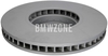 Front left brake disc (348x36mm)