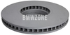 Front right brake disc (374x36mm) / 154mm inner diameter