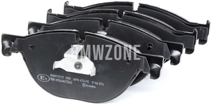Front brake pads (348x36mm / 154mm inner diameter, 374x36mm / 187mm inner diameter)