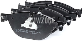 Front brake pads (348x36mm / 154mm inner diameter, 374x36mm / 187mm inner diameter)