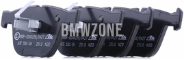 Rear brake pads (345x24mm / 370x24mm diameter)