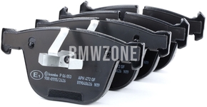 Rear brake pads (345x24mm / 370x24mm diameter)