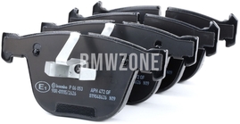 Rear brake pads (345x24mm / 370x24mm diameter)