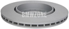 Rear brake disc (345x24mm)