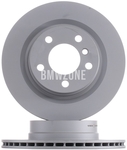 Rear brake disc (300x20mm) / 161mm brake drum (3' E9x 01.02.2011-30.04.2011)