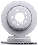 Rear brake disc (300x20mm) / 185mm brake drum