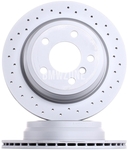 Rear brake disc (300x20mm) / 185mm brake drum perforated