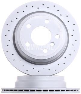 Rear brake disc (300x20mm) / 185mm brake drum perforated