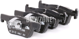 Rear brake pads (290x11mm / 300x20mm diameter)