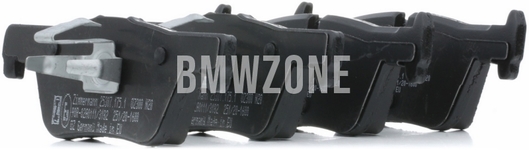 Rear brake pads (290x11mm / 300x20mm diameter)