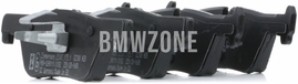 Rear brake pads (290x11mm / 300x20mm diameter)