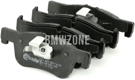 Front brake pads (284x22mm diameter)